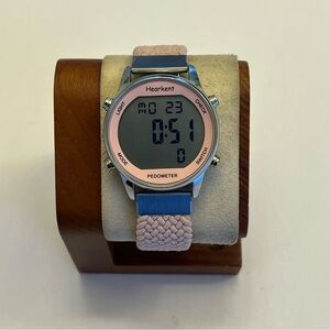 Hearkent Pedometer Watch Sports Watch with Calorie Counter Step Pink